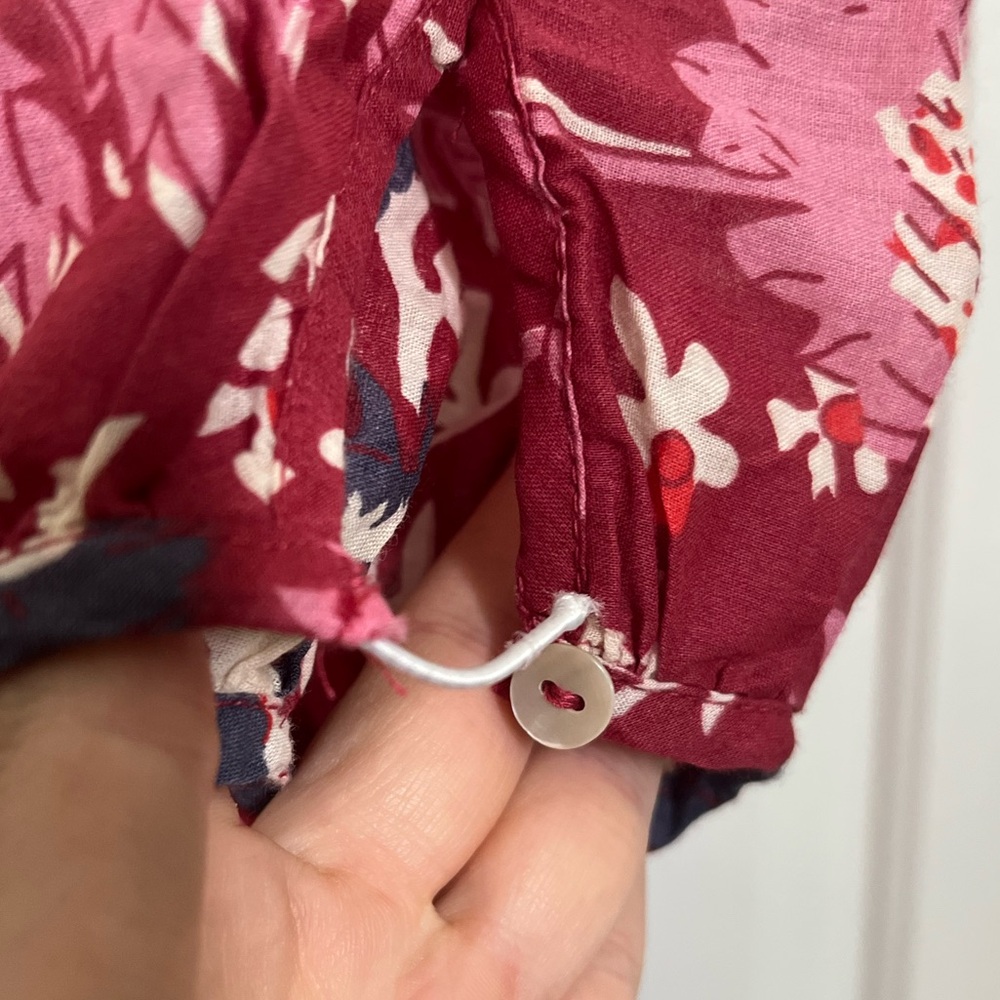 Natural Life Medium Red Floral Ditsy Dress - Picture 6 of 6